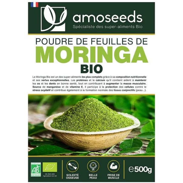 Poudre de Moringa Bio [ 500g ]