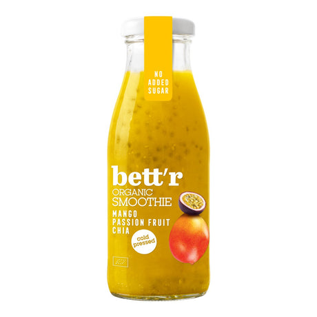 Holistibel Smoothie BIO mango, passion fruit and chia Bettr