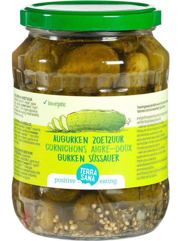 TERRASANA Cornichons 670g