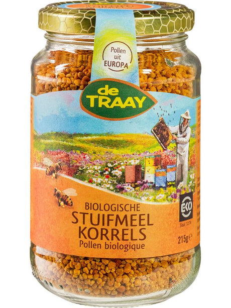 Grains de pollen bio De Traay 215 g