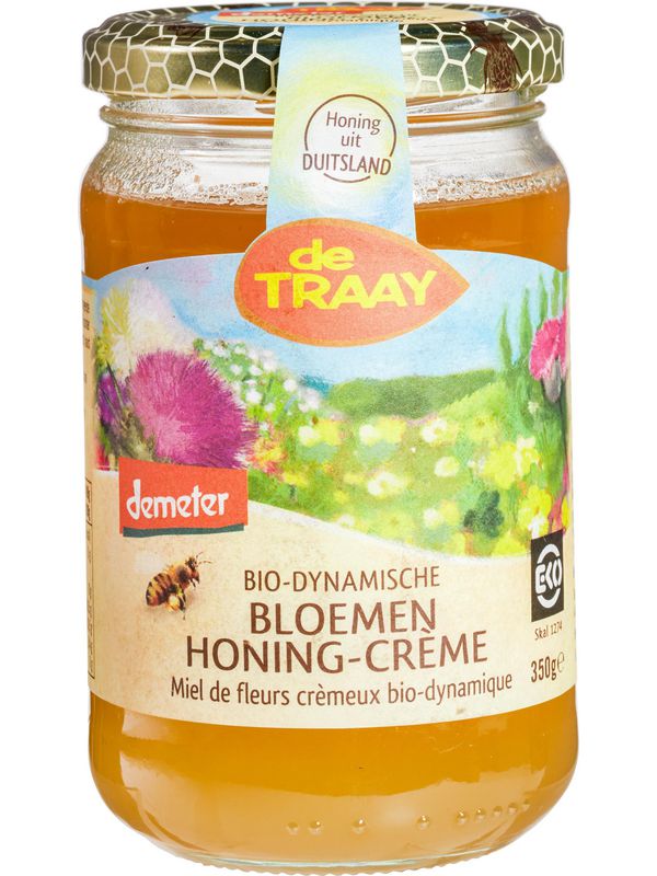 TRAAY Miel tout fleur crémeux 350g BIO