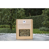 Tisane fruitée à base d'ingrédients naturels au goût de pêche