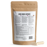Lions Mane Capsules 60 pièces | Biologique | Livraison gratuite | La plus haute qualité 450 mg par capsule