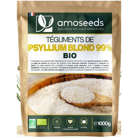 Psyllium Blond Bio (téguments)