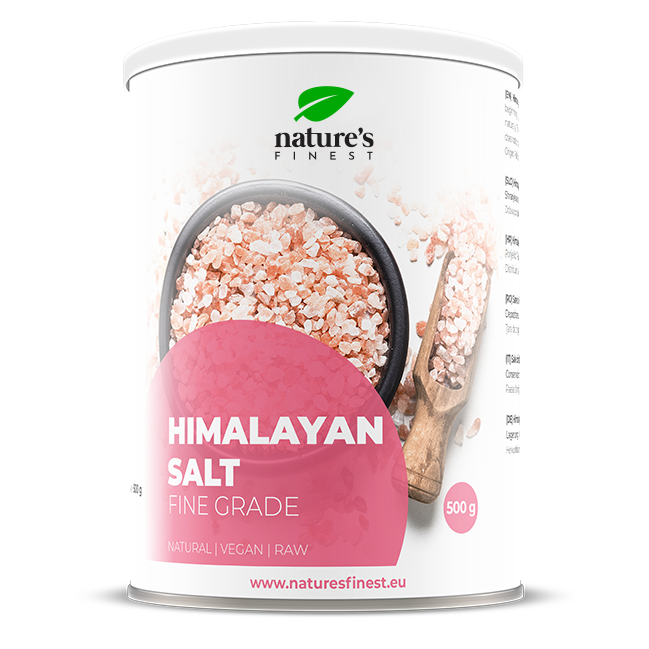 Sel cristallin de l'Himalaya finement moulu