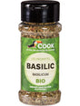 Basilic bio en feuilles Cook 15 g en flacon recyclable