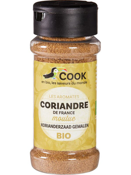 Coriandre moulue bio COOK en flacon de 30 g