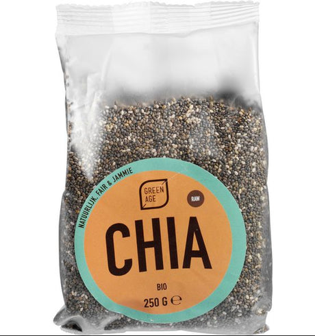 Graines de chia bio GreenAge en sachet de 250 g