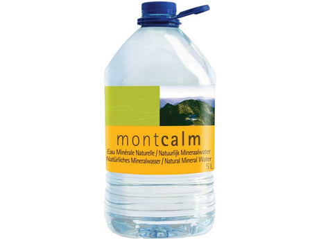 Bouteille d'eau minérale naturelle Montcalm 5 litres faiblement minéralisée