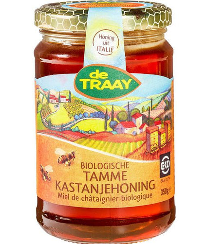 Pot de miel de châtaignier Bio Traay 350 g