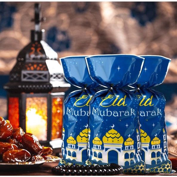 lot de 100 Sachets Eid Mubarak