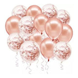 Pack de 15 ballons chromés
