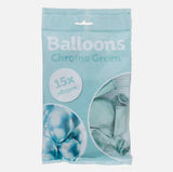 Pack de 15 ballons chromés
