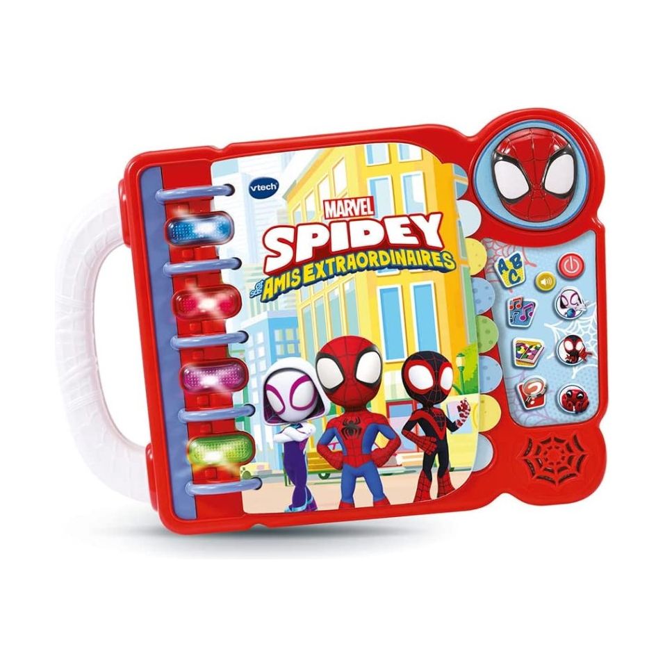 livre-éducatif de Spidey,  3 à 7 ans - Version FR