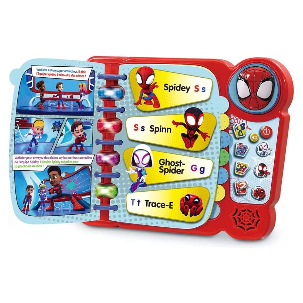 livre-éducatif de Spidey,  3 à 7 ans - Version FR