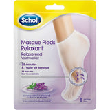 Scholl Masque Pieds Relaxant à la Lavande 1 paire