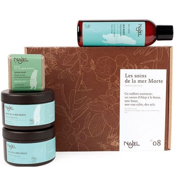 Coffret Les soins de la mer Morte [Exfolie & régénère] Soins visage, corps & cheveux
